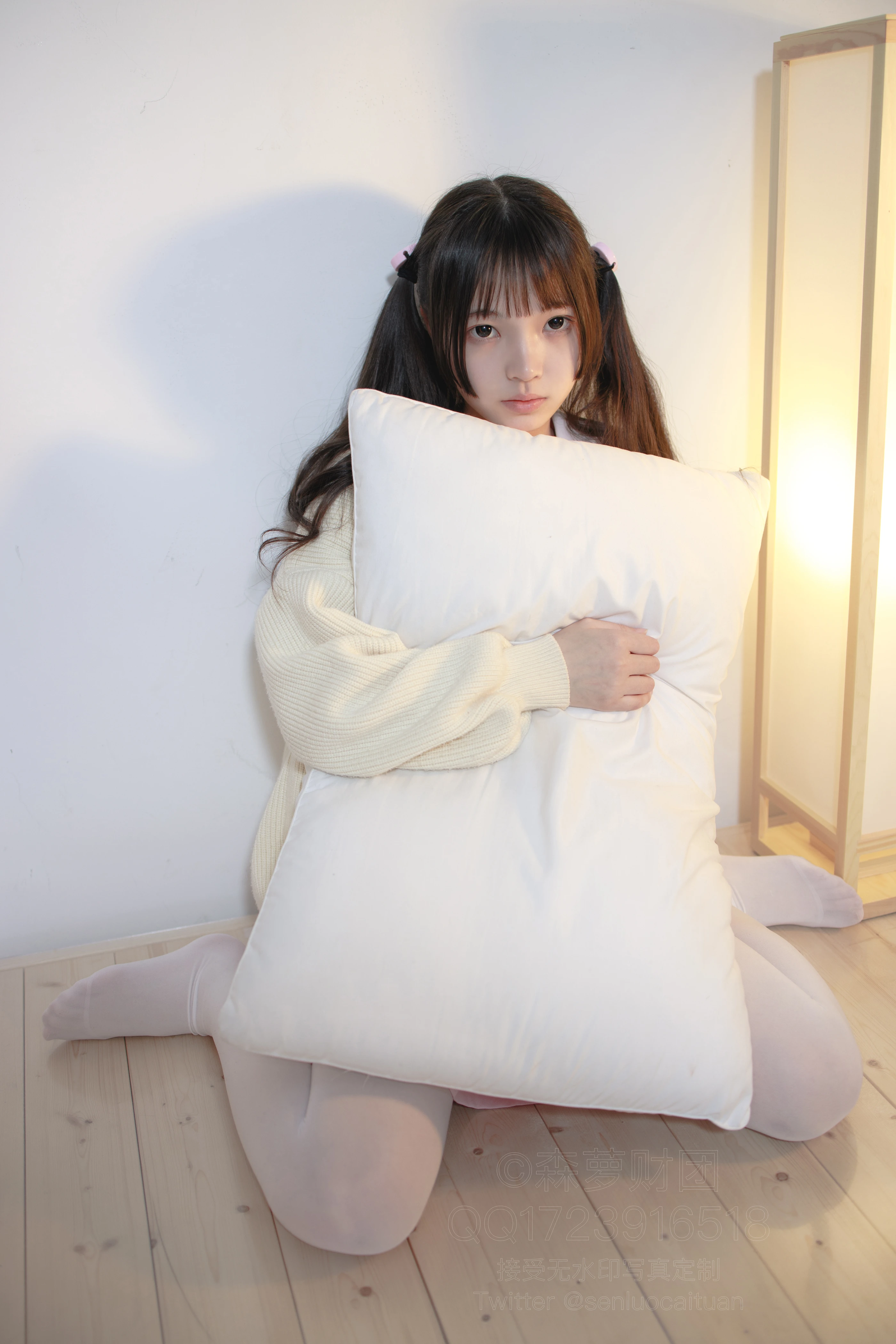 森萝财团 [X-059] 萝莉白丝80D [97P 1V]插图8